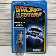 Funko X Super7: Back To The Future “George McFly” ReAction Action Figure, New!