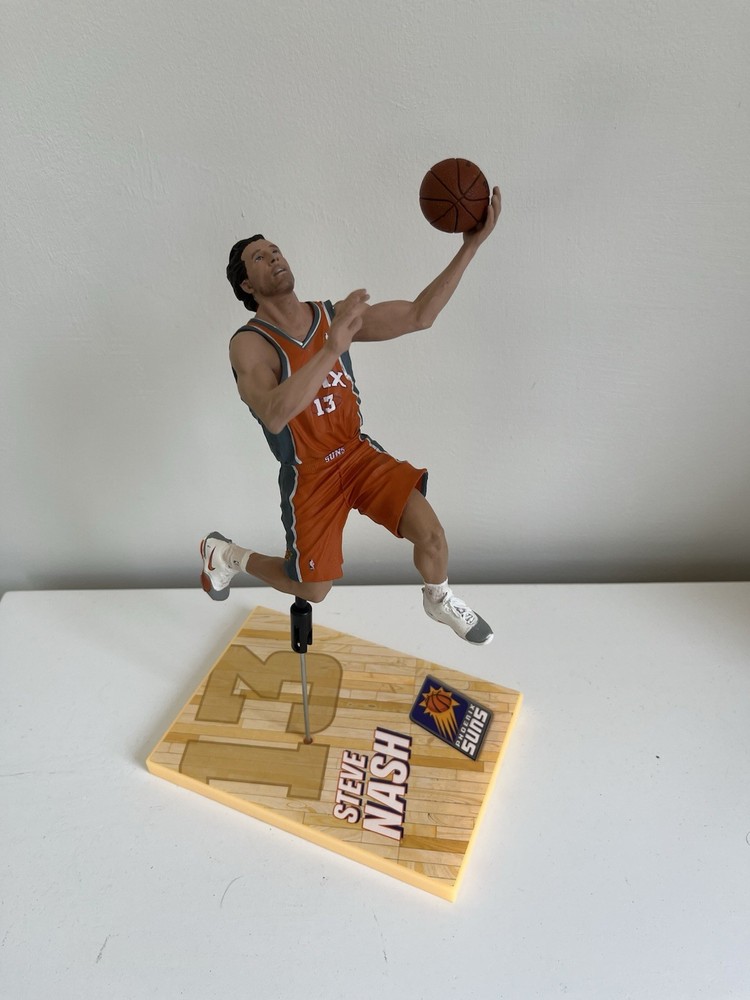 2011 Steve Nash Phoenix Suns McFarlane NBA Series 19 Orange Variant Loose/Opened