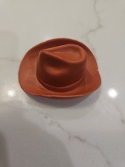 Ace Cowboy Bob Orton Hat Vintage 1987 LJN WWF Wrestling Superstars Accessory