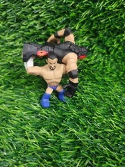 2012 WWE Wrestling Rumblers Series 3 CM Punk Mini & Kane Figure Loose