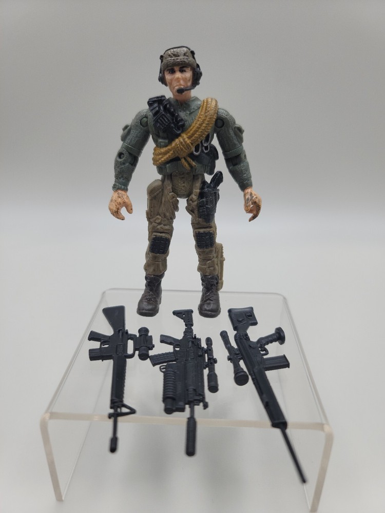 JOHN EAGLE Corps Commando Force COMPLETE Lanard 2003 army builder
