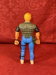 Vintage 1986 Rambo T.D. Jackson Action Figure Coleco w/ Holster Nice!