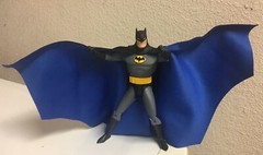 Custom Dc Collectibles Batman Animated Series Wired CAPE ONLY 1/12 NOT FIGURE