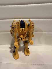 Transformers Cheetor Beast Wars Deluxe Class Red Eyes Complete 1 Broken Weapon