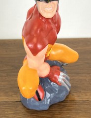 1990 X-Men Wolverine Coin Bank Soft Vinyl Piggy Bank X-Men Vintage Usa Marvel