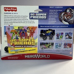 DC SUPER FRIENDS Hero World Cyborg and ATV