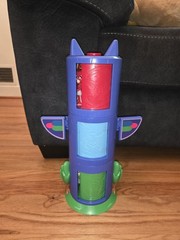 PJ Masks Transforming Tower Totem Set With 6 Figures Cat Boy Owlette Gekko Lot
