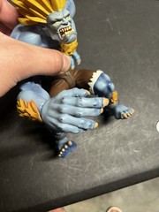 1999 Street Fighter Alpha 3 Blue Blanka Round 1 ReSaurus Action Figure