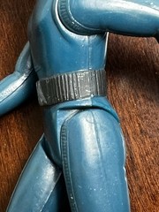 VINTAGE KENNER STAR WARS 1979 BLUE SNAGGLETOOTH NO TOE DENT 100% COMPLETE