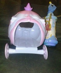 disney princess toys lot of 2 cinderellas carriage and wand cool rare wow cool