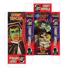 Lincoln Monsters: Count Dracula Action Figure MIB Mego Scale