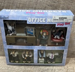 Accoutrements Office Monkeys Play Set Figurines Made in 2007 – Brand NEW