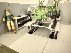 GI Joe AWE Striker 3D Printed modification Snow Tracks & Skis ARAH
