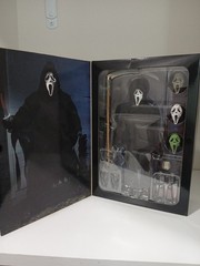 NECA Ghostface Action Figure With Accessories – Scream Movie Collectible Read!