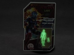 Ramen Toy Violet Widow Action Figure M.A.S.K. Makina NYCC Exclusive GITD