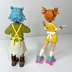 POP MART Peach Riot Rise Up Series Figures – Gigi Diner and Frankie Barista