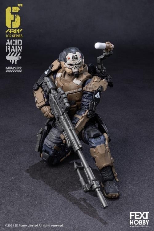🇺🇸 Acid Rain World: Novark Skullwelder FXH-AR-003 1/12 Scale Action Figure