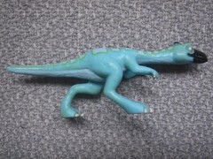 Dinosaur Train OLLIE 118 & OREN 119 Ornithomimus figure lot 2010 Learning Henson