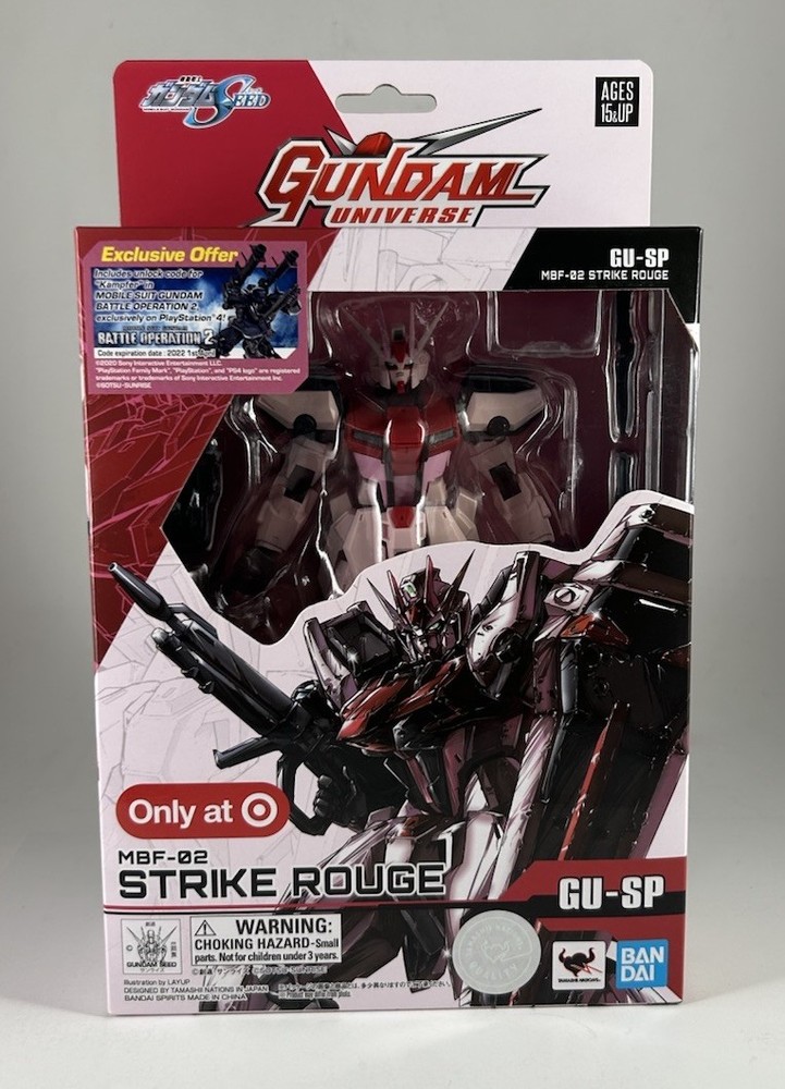 Bandai Gundam Universe MBF-02 Strike Rouge GU-SP Target Exclusive 2021