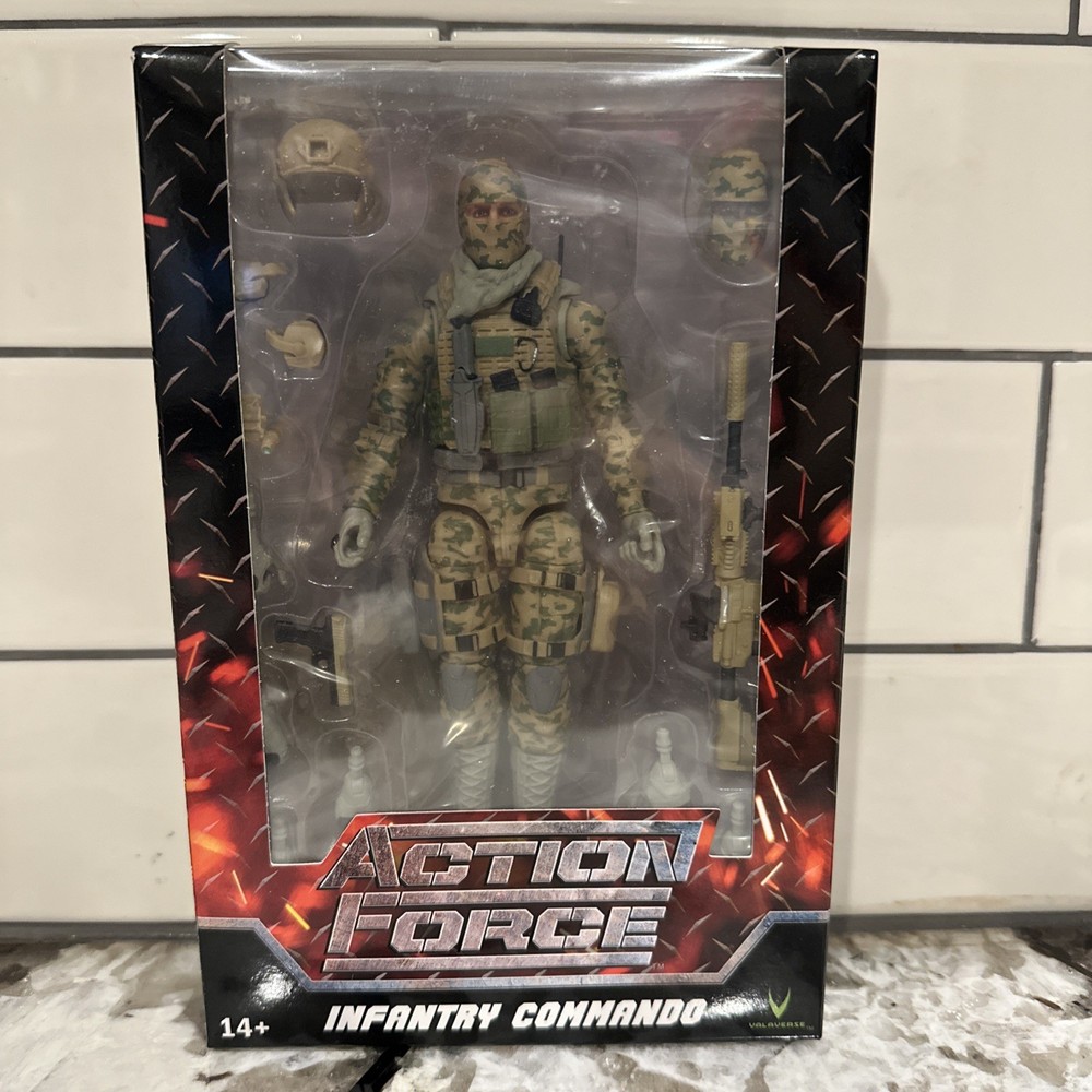 Valaverse Action Force Dorkside Toys Infantry Commando 6″ Action Figure
