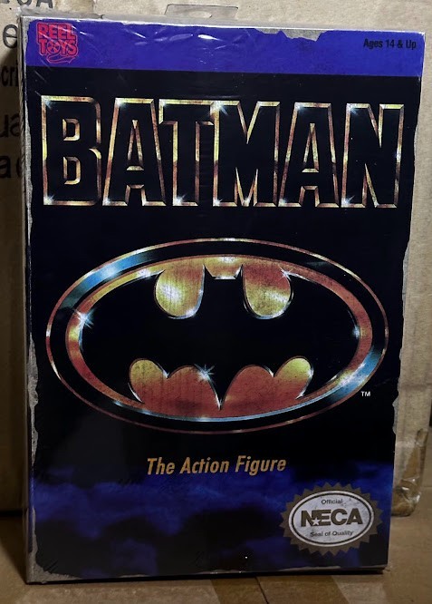 NECA 7″ Scale Action Figure : Batman 1989 (Video Game) MISB (Shrink Wrapped)