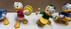 VTG DUCKTALES FIGURINES BULLY WEST GERMANY HUEY LOUIE DEWEY DONALD UNCLE SCROOG