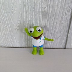 Disney Junior Muppet babies Figure Kermit The Frog EUC