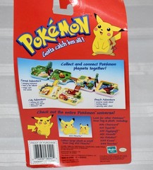 SEALED 1999 Hasbro Pokémon City Adventure Playset #04 Charmander #133 Eevee US14