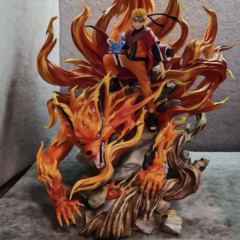 41cm Anime Naruto Figure Uzumaki Naruto Figures Pvc Model Statue Collectible Dol