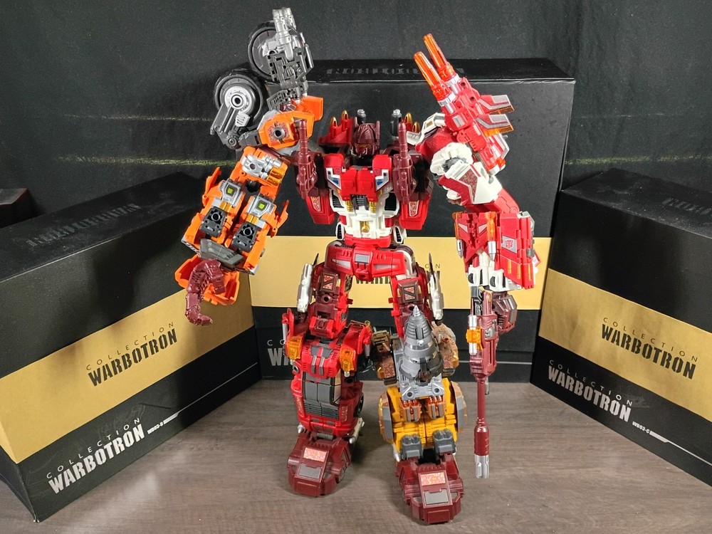 Transformers Third Party Warbotron WB03 Computron Complete Rare And Detailed!