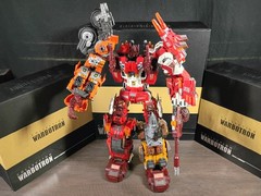 Transformers Third Party Warbotron WB03 Computron Complete Rare And Detailed!