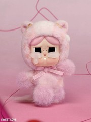 US FREE SHIPPING -Sweet Love Crybaby- PopMart Have A Good Run Plush Pendent NEW