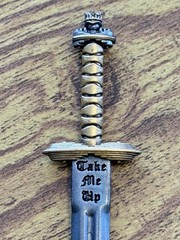 Harvinger Studios Savage Crucible Excalibur Sword Relic Weapon 1/12 Scale