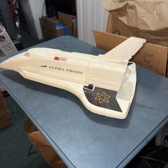 Fisher Price Alpha Probe 325 Space Ship 1979. Tested Works. FREE SHIPPING