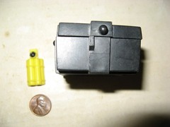 1964 GI Joe Vintage Hasbro 12” AT Dangerous Removal Yellow Bomb & Black Crate