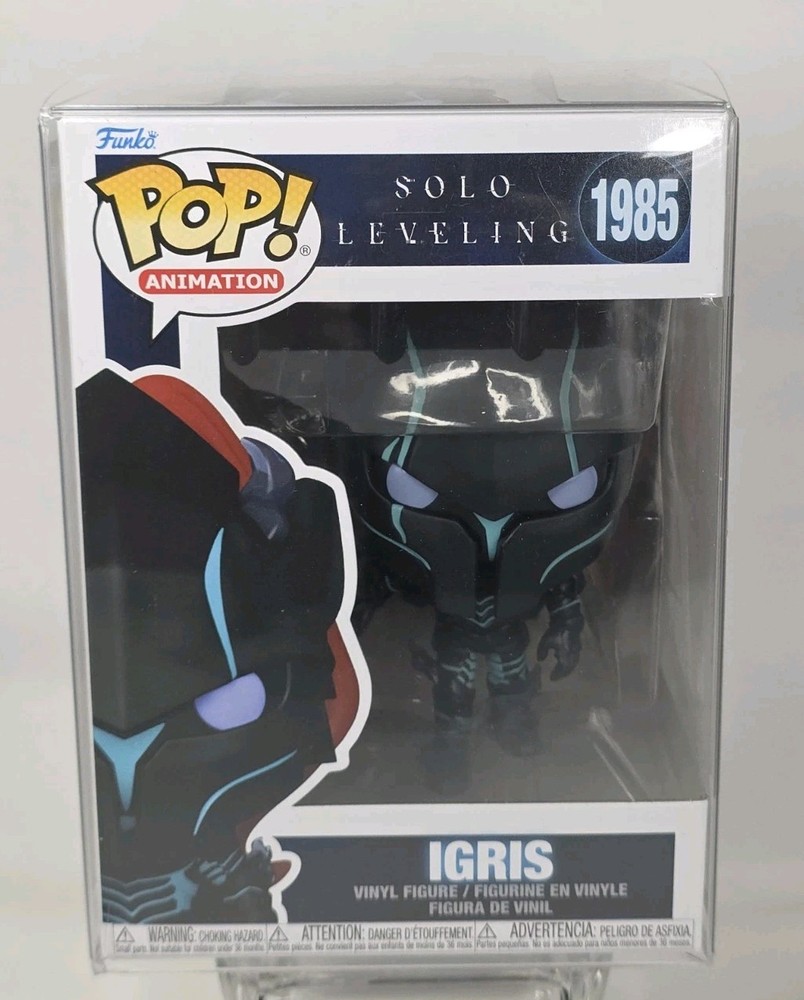 Funko Pop Solo Leveling Igris #1985 Animation Vinyl Figure w/Protector