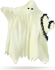 Fantasy-Themed Miniature Glow-in-the-Dark Ghost Figure for Kids & Collectors