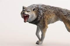 Earth Story Male Dire Wolf Model Prehistoric Animal Figure Adult Kids Gift Toys