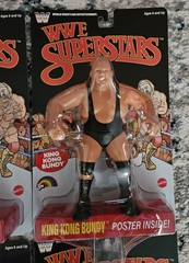 LJN WWE Superstars Series 2 Black Card ULTIMATE WARRIOR VENTURA BUNDY AUSTIN MIB
