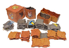 Fortnite Huge Lot Of Loose Figures Raptor Jonesy Parzival etc Weapons Chests SEE