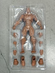 KT01C: K-Toys 1/12 scale muscular body – Dark Skin Tone