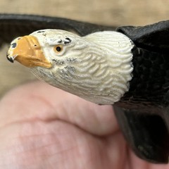Vintage Big Jim Bald Eagle 1970s Mattel Hong Kong Figure Accessory
