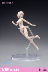 US Stock 86TOYS 1/12 T86-ST Flexible 6 inch Female Joint Action Figure Head Body