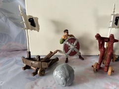 DragonHeart Movie Lot Of 3 Action Figures W/ Accessories Bowen, Hewe 1996 Hasbro