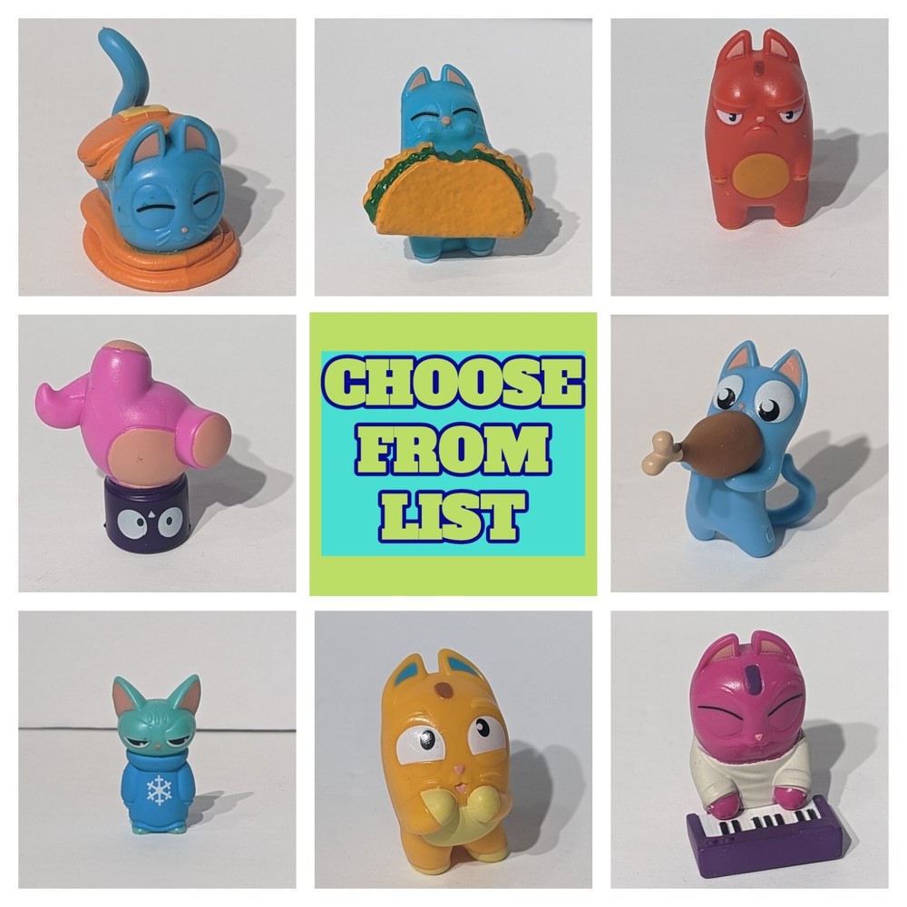 Lost Kitties Series 1 & Series 2 – Collectible Cat Figurines Figures – You Pick!
