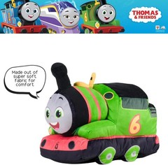 Thomas & Friends Percy Plush Cuddle Pillow Kids Bed Pillow Soft Polyester 26.5″