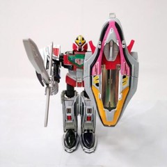 BANDAI Power Rangers Time Force Megazord DX Time Robo Time Ranger 3D Flyer W/box