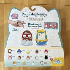 2-pk Squishmallows Series 1 Figure Set w/ RingCollector’s Edition