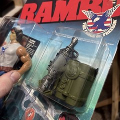 Rambo: The Force Of Freedom Fire Power Rambo: Complete And Sealed