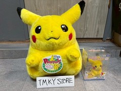 PSL Set of 2 Pokemon 30th Anniversary Welcome Back! Pikachu Plush & Palm-sized